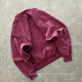 Men's Hoodies & Sweatshirts Red Color Cotton